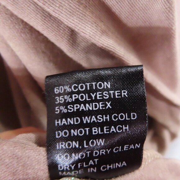 POL Women Boho Embroidered Tan Fringe Trimmed Knit Open Cardigan Duster Cover Up - Picture 13 of 14